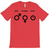 man woman geek symbols T-Shirt