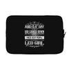 And 8th Day God Look Down So God Made A Leo Girl Laptop sleeve