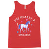 i'm really a unicorn Tank Top