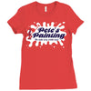 pete's painting Ladies Fitted T-Shirt