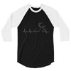 hunting heartbeat 3/4 Sleeve Shirt