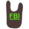 mens fbi print casual slim Baby Bibs