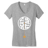 death star Women's V-Neck T-Shirt