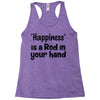 joke fisherman carp angling Racerback Tank