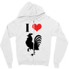 i love cock Zipper Hoodie