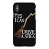 yes i can drive stick iPhoneX