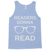 reading pun humor Tank Top
