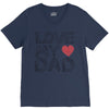 love my dad V-Neck Tee