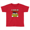 mommy's looks daddy's gas Toddler T-shirt