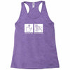 push button receive bacon Racerback Tank