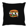 fresh meat Throw Pillow