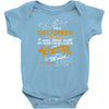 I'm a december woman I was born with my heart Baby Onesie