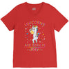 Unicorns are born in May V-Neck Tee