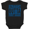 straight outta first grade Baby Bodysuit