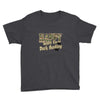 happy when duck hunting Youth Tee