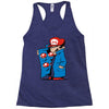 mario shroom dealer Racerback Tank