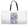 so many books Weekender Totes