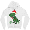 christmas dinosaur Zipper Hoodie
