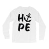 hope anchor Long Sleeve Shirts