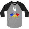 philippine hero batman 3/4 Sleeve Shirt