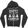 Happy Camper Zipper Hoodie