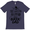 You Cant Scare Me I am Biker Dad T-Shirt