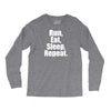 Run Eat Sleep Repeat Long Sleeve Shirts