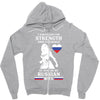 russian wife Zipper Hoodie