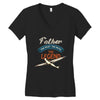 father the pilot the myth the legend Women's V-Neck T-Shirt
