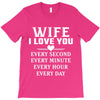 I Love you Wife T-Shirt