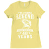 The Fishing Legend Reeling Them In For 40 Years Ladies Fitted T-Shirt