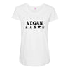 Vegan For The Planet Maternity Scoop Neck T-shirt