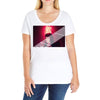 Red Girl Ladies Curvy T-Shirt
