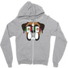 mexican boxer Zipper Hoodie