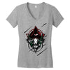 illuminati damage Women's V-Neck T-Shirt
