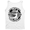 given enough coffee i could rule the world white Tank Top