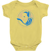 mustache batman Baby Onesie