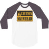 caution skinhead, ideal birthday gift or present 3/4 Sleeve Shirt