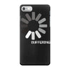 buffering  funny retro loading computer console fashion party iPhone 7 Case