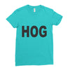 hog Ladies Fitted T-Shirt