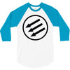 antifa arrows 3/4 Sleeve Shirt