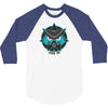 mustache animal 3/4 Sleeve Shirt