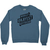 worlds okayest boyfriend Crewneck Sweatshirt