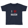 i heart rajesh Toddler T-shirt