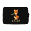 oh, for fox sake Laptop sleeve