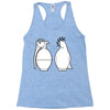 peace and hate can you tell the difference Racerback Tank