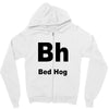 bed hog Zipper Hoodie