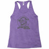 yoda funny slogan retro movie Racerback Tank