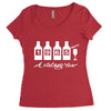 bottles 1965   mens funny Women's Triblend Scoop T-shirt