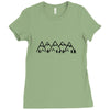 mountains tee Ladies Fitted T-Shirt